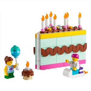 Lego | Toys | Lego 464 Birthday Cake With Candles 2023 Set Nib In Hand ...